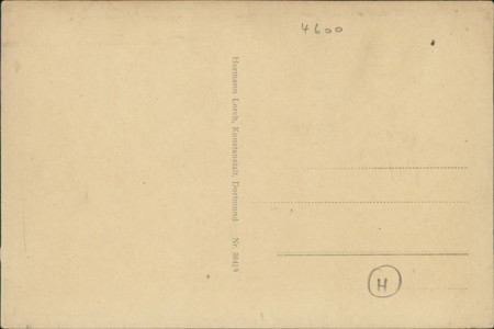Adressseite der Ansichtskarte Kirchlinde, Augustastraße