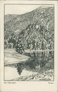 Alte Ansichtskarte Otto Ubbelohde, Heimat