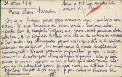 Adressseite der Ansichtskarte Odenkirchen, Moltkestraße