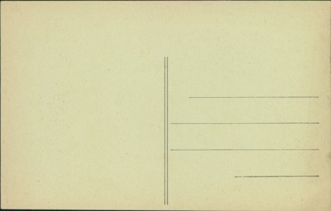 Adressseite der Ansichtskarte Duisburg-Wedau, Bissingheim, vers la montagne