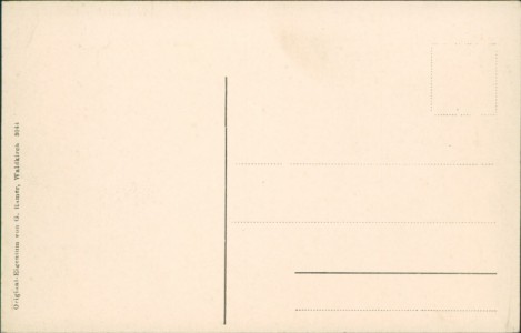 Adressseite der Ansichtskarte Waldkirch, Gesamtansicht