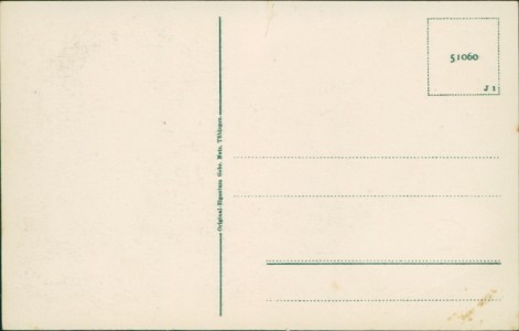 Adressseite der Ansichtskarte Villingen, Münster, Inneres