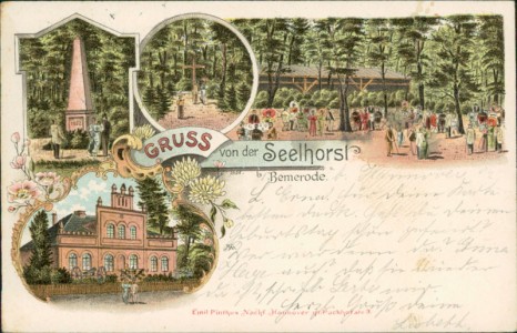 Alte Ansichtskarte Hannover-Bemerode, Seelhorst b. Bemerode