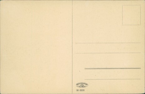 Adressseite der Ansichtskarte Gelsenkirchen-Schalke, Schalkerstraße von Grillostraße aus mit Glückauf-Bier-Ausschank
