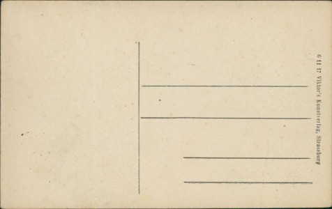 Adressseite der Ansichtskarte Knutange-Nilvange / Kneuttingen-Nilvingen, Panorama