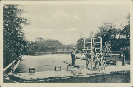 Alte Ansichtskarte Arnsdorf, Karswald-Bad