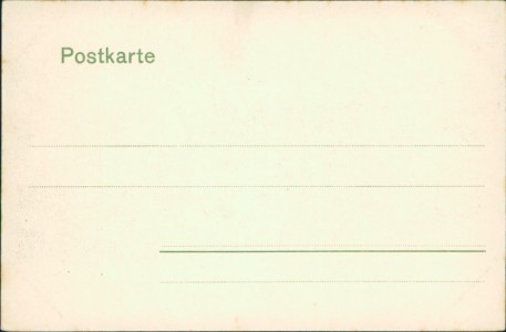 Adressseite der Ansichtskarte Crimmitschau-Dennheritz, Grotte im Bismarckhain