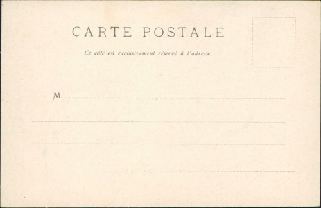 Adressseite der Ansichtskarte Malleray, Vue générale