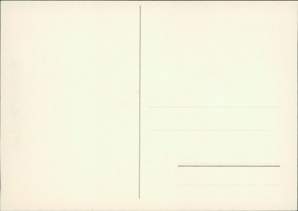 Adressseite der Ansichtskarte Wicküler-Brauerei, Der Landpostbote Habekost befördert nur noch Flaschenpost, weil ihm - was diesen Grund erhellt - Sein Lieblingsbier so gut gefällt: Wicküler