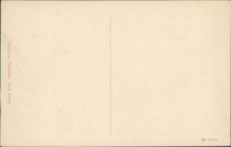 Adressseite der Ansichtskarte Bernkastel-Kues, Blick von der Moselbrücke mit Hotel zum römischen Kaiser Inh. Peter Schömann