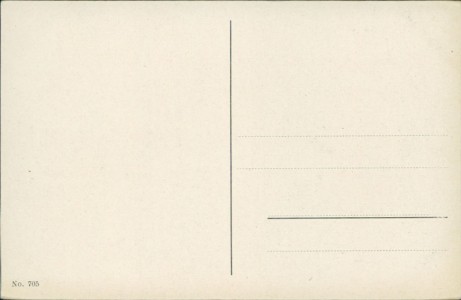 Adressseite der Ansichtskarte Magdeburg, Kaiser Wilhelm-Platz