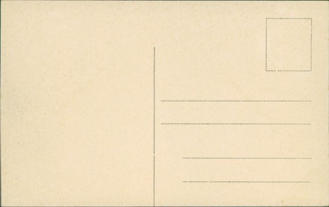 Adressseite der Ansichtskarte Magdeburg, Fürstenwall-Promenade