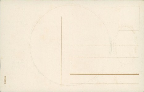 Adressseite der Ansichtskarte Fröhliche Weihnachten, Mädchen auf Schlitten (leicht geprägt)