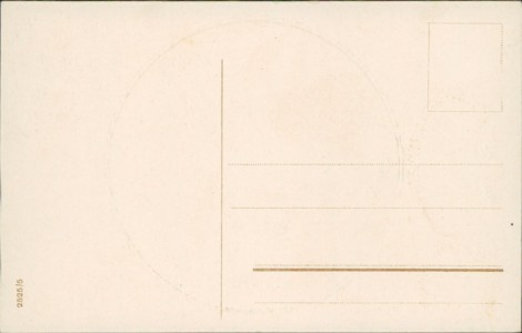 Adressseite der Ansichtskarte Fröhliche Weihnachten, Mädchen mit Schlitten (leicht geprägt)