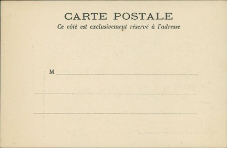 Adressseite der Ansichtskarte Izmir / Smyrna / Smyrne, 250. Vendeur d'eau fraîche