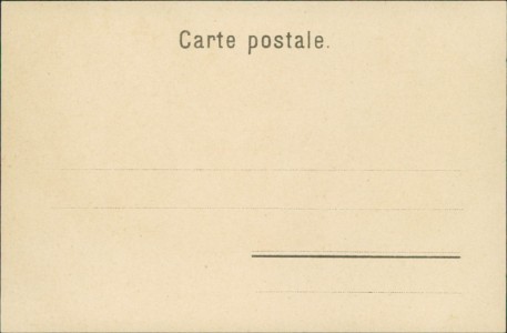 Adressseite der Ansichtskarte Friedrich Schiller, Schiller's Wilhelm Tell No. 6