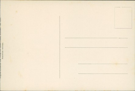 Adressseite der Ansichtskarte Starnberger See, Dampfer Ludwig