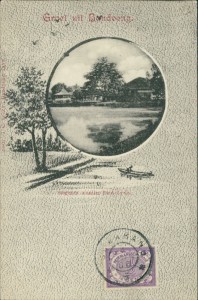 Alte Ansichtskarte Indonesien / Indonesia, Groet uit Bandoeng. Regents woning Zuid-Zyde