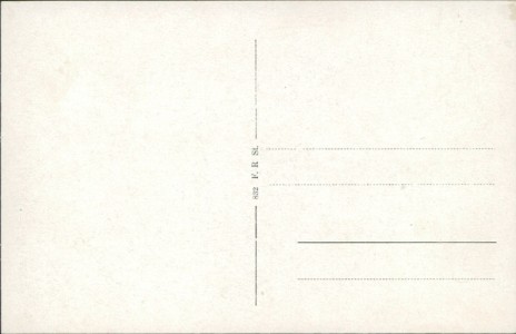 Adressseite der Ansichtskarte Stuttgart, Weissenhofsiedlung