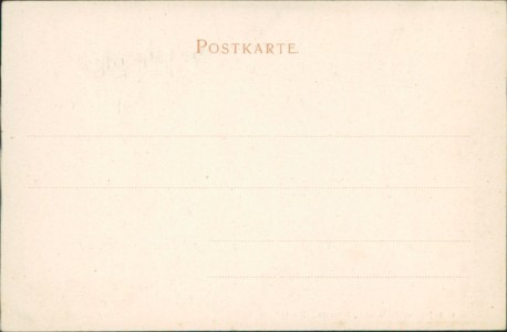 Adressseite der Ansichtskarte Mittelbiberach, Oberdorf