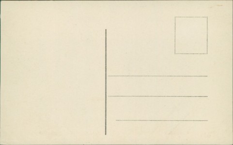 Adressseite der Ansichtskarte SMS Goeben, Die deutschen Kreuzer Goeben und Breslau verlassen gefechtsklar den Hafen von Messina