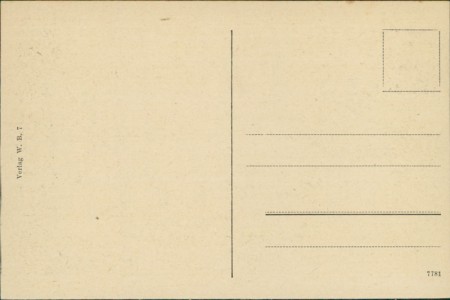 Adressseite der Ansichtskarte Rendsburg, Kanzleistraße