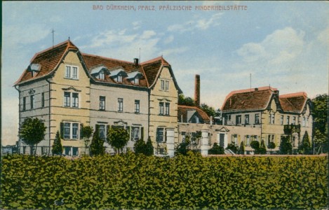 Alte Ansichtskarte Bad Dürkheim, Pfälzische Kinderheilstätte