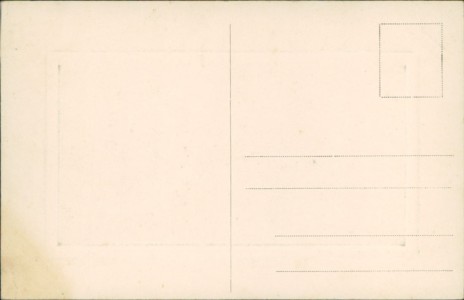 Adressseite der Ansichtskarte Eisenach, Wartburg