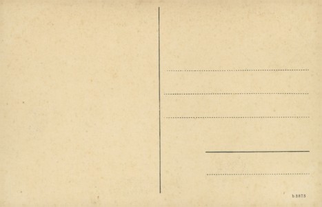 Adressseite der Ansichtskarte Neu-Isenburg, Frankfurter Strasse