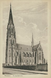 Alte Ansichtskarte Viersen, St. Josefskirche