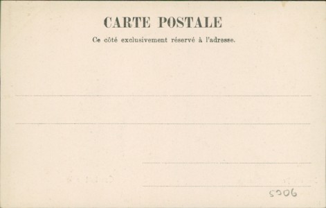 Adressseite der Ansichtskarte Konstantinopel / Constantinople, Iles des Princes. Prinkipo