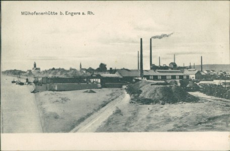 Alte Ansichtskarte Neuwied-Engers, Mülhofenerhütte
