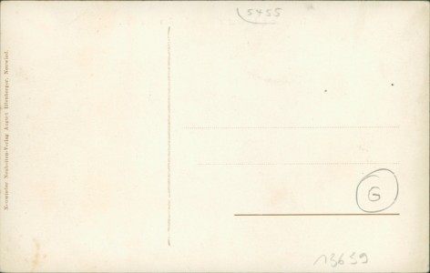 Adressseite der Ansichtskarte Rengsdorf, Am Brunnen