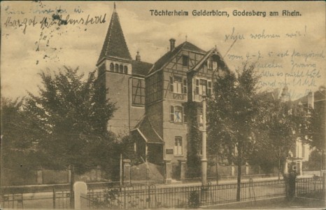 Alte Ansichtskarte Bad Godesberg, Töchterheim Gelderblom
