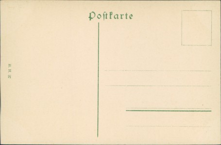 Adressseite der Ansichtskarte Bad Godesberg, Bahnhofstr.