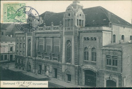 Alte Ansichtskarte Dortmund, Olympiatheater