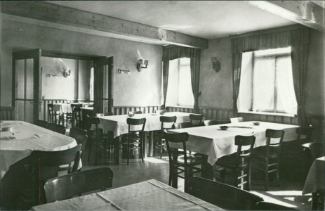 Alte Ansichtskarte Mettlach-Nohn, Hotel und Pension Scheuerhof