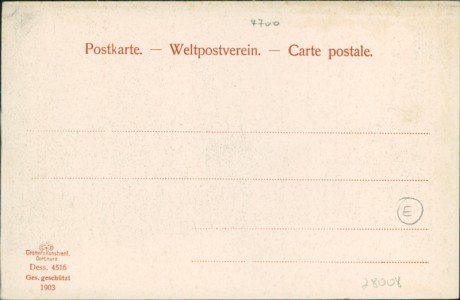 Adressseite der Ansichtskarte Hamm, Kurhaus und Schützenhof