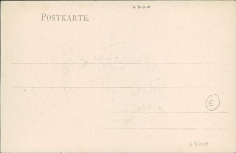 Adressseite der Ansichtskarte Hamm, Kurhaus