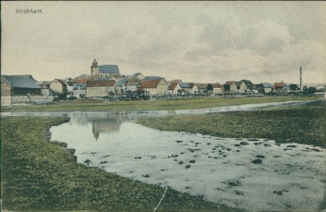 Alte Ansichtskarte Kirchhain, Gesamtansicht