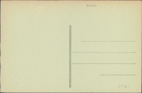 Adressseite der Ansichtskarte Duisburg-Wedau, Place du Marché