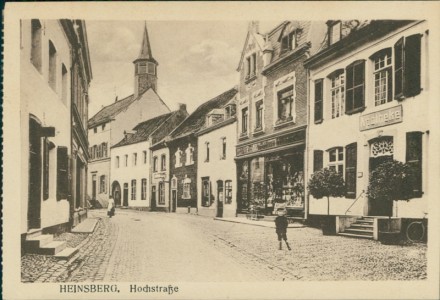 Alte Ansichtskarte Heinsberg, Hochstraße