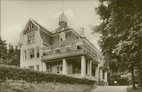Alte Ansichtskarte Lüdenscheid, Parkhaus
