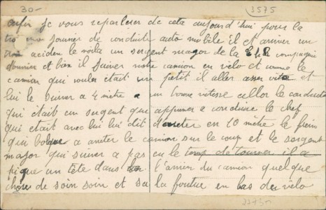 Adressseite der Ansichtskarte Kirchhain, Gesamtansicht