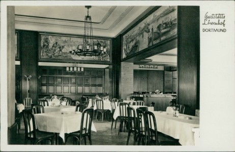 Alte Ansichtskarte Dortmund, Löwenhof