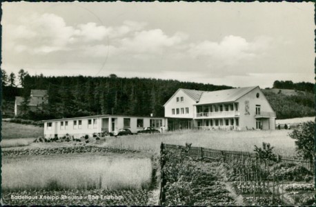 Alte Ansichtskarte Bad Endbach, Badehaus Kneipp-Rheuma