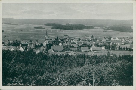 Alte Ansichtskarte Bad Dürrheim, Gesamtanscht